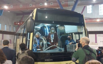Sunsundegui expone el nuevo modelo Sb3 Go en las XIX Jornadas del Transporte en Andalucía APETAM/FEDINTRA.