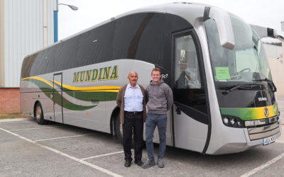 Autocares Mundina incorporates a Sunsundegui Sc7 to its fleet.